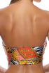 Luli Fama Tropical Majesty Double Loop Bandeau Crop Top